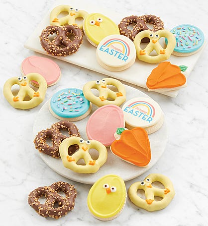 Easter Cookies and Pretzels